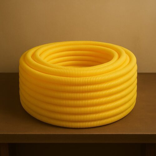 Conduite Corrugado Amanco 25MM ¾ 50 Metros Amarelo