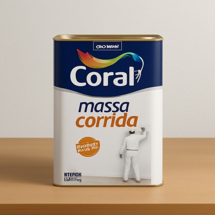 Massa Corrida Coral 25KG Branca Pré Pintura