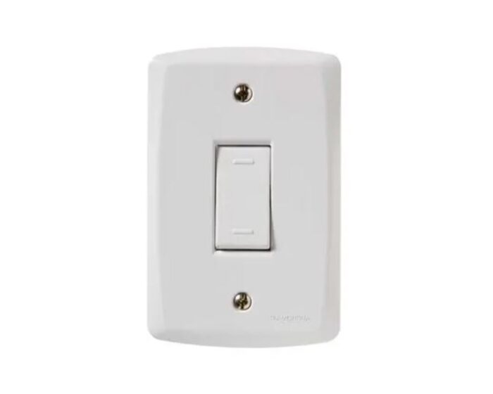 Conjunto Tramontina Interruptor Simples 10A/250V - Imagem 2